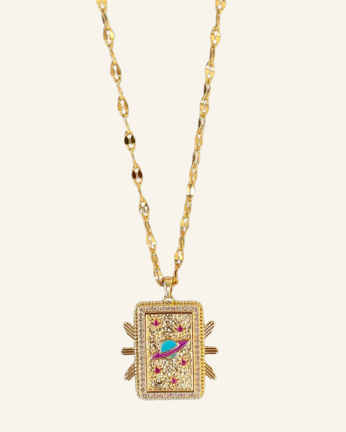 Galaxy Charm Necklace - Sola Accessories