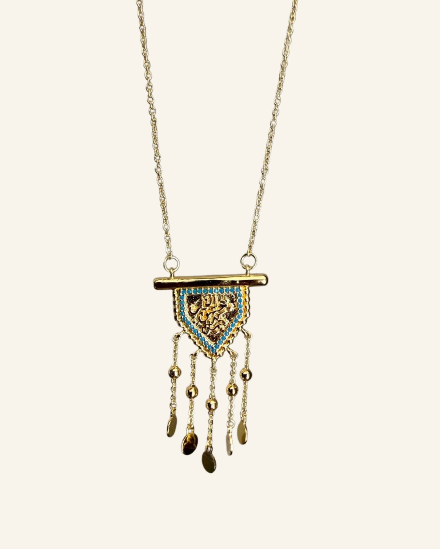 الْقَلْبُ يَعْشَقُ necklace - Sola Accessories