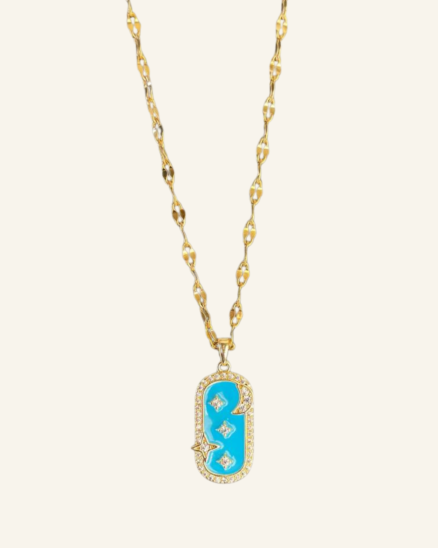 Turquoise Star Necklace - Sola Accessories