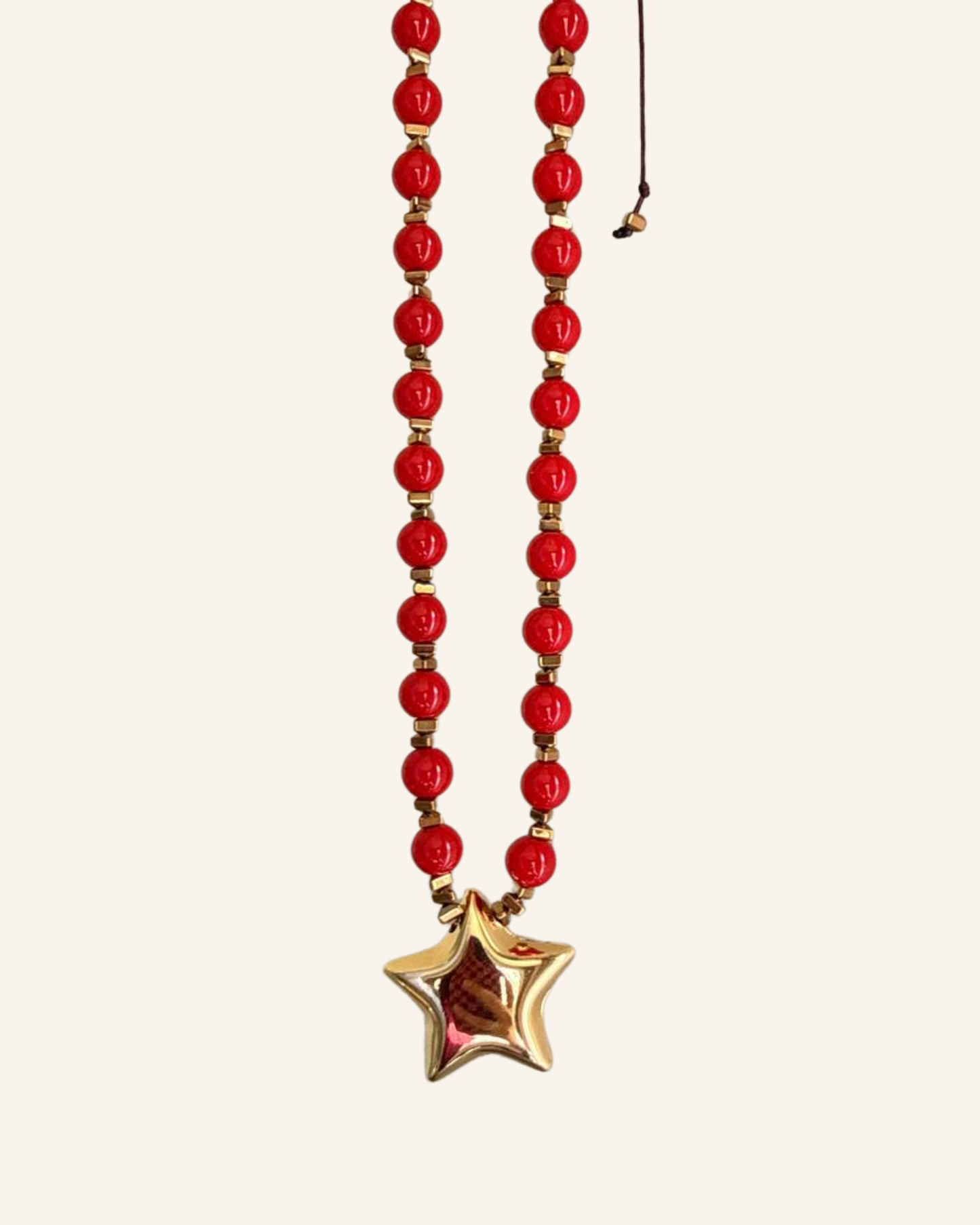 Red Star Necklace