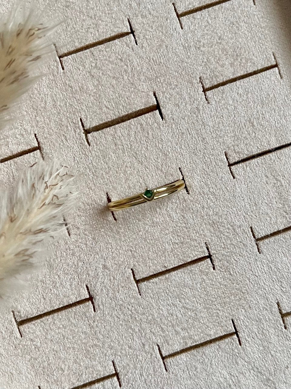 Emerald Green Rings - Sola Accessories
