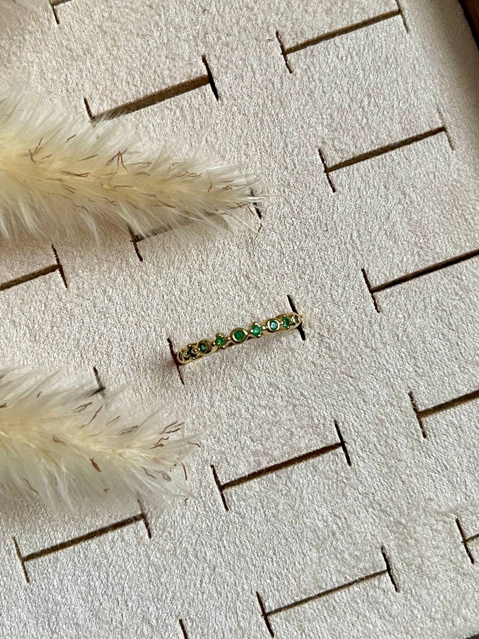 Emerald Green Rings - Sola Accessories