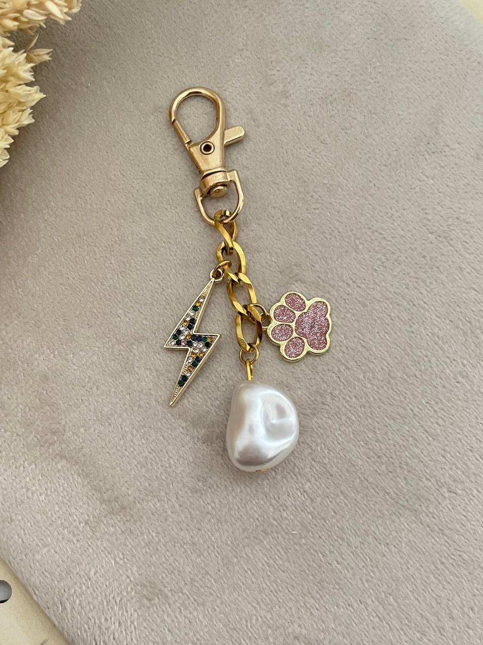 Pearl Power Keychain