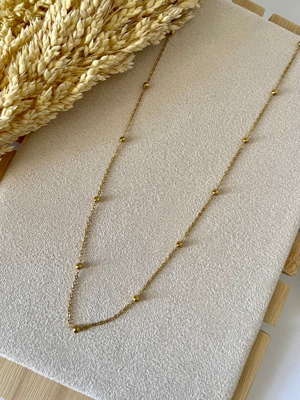 Golden Dot Necklace