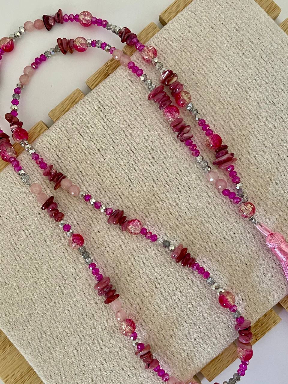 Pink Pop Necklace
