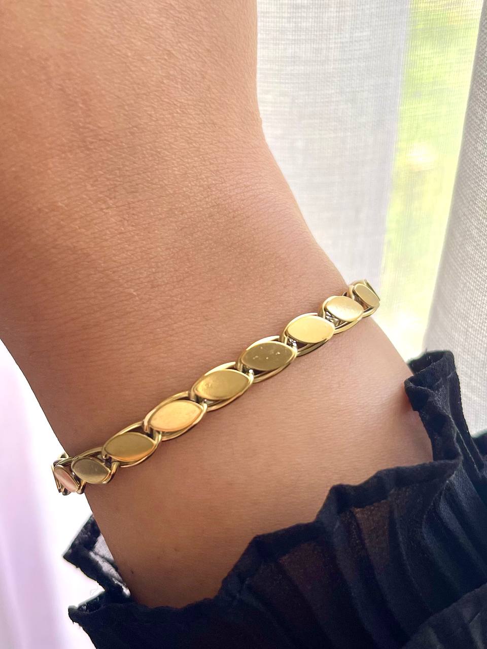 Ellipse Link Bracelet