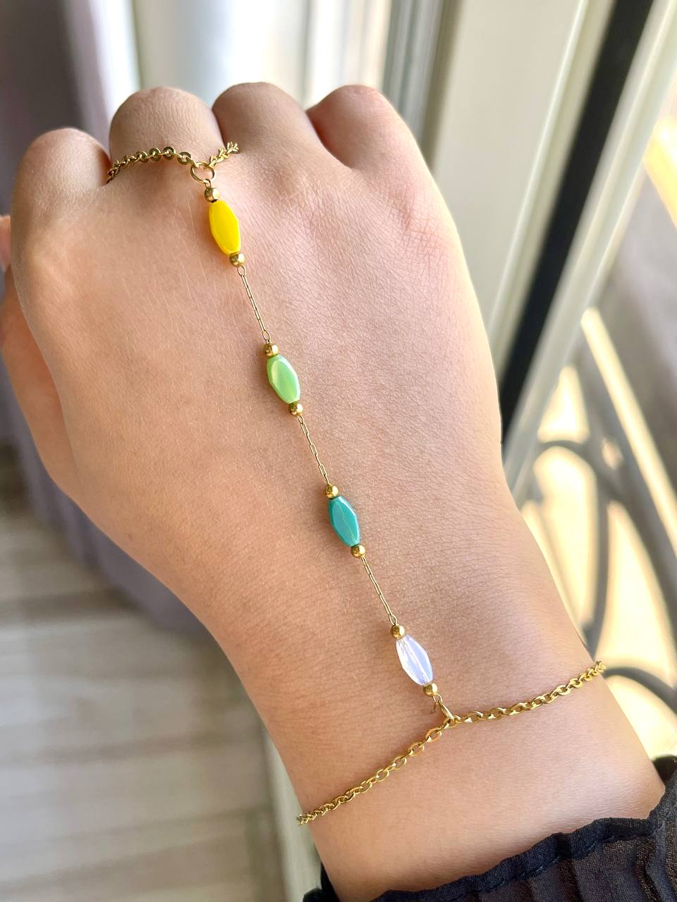 Color Pop Hand Chain
