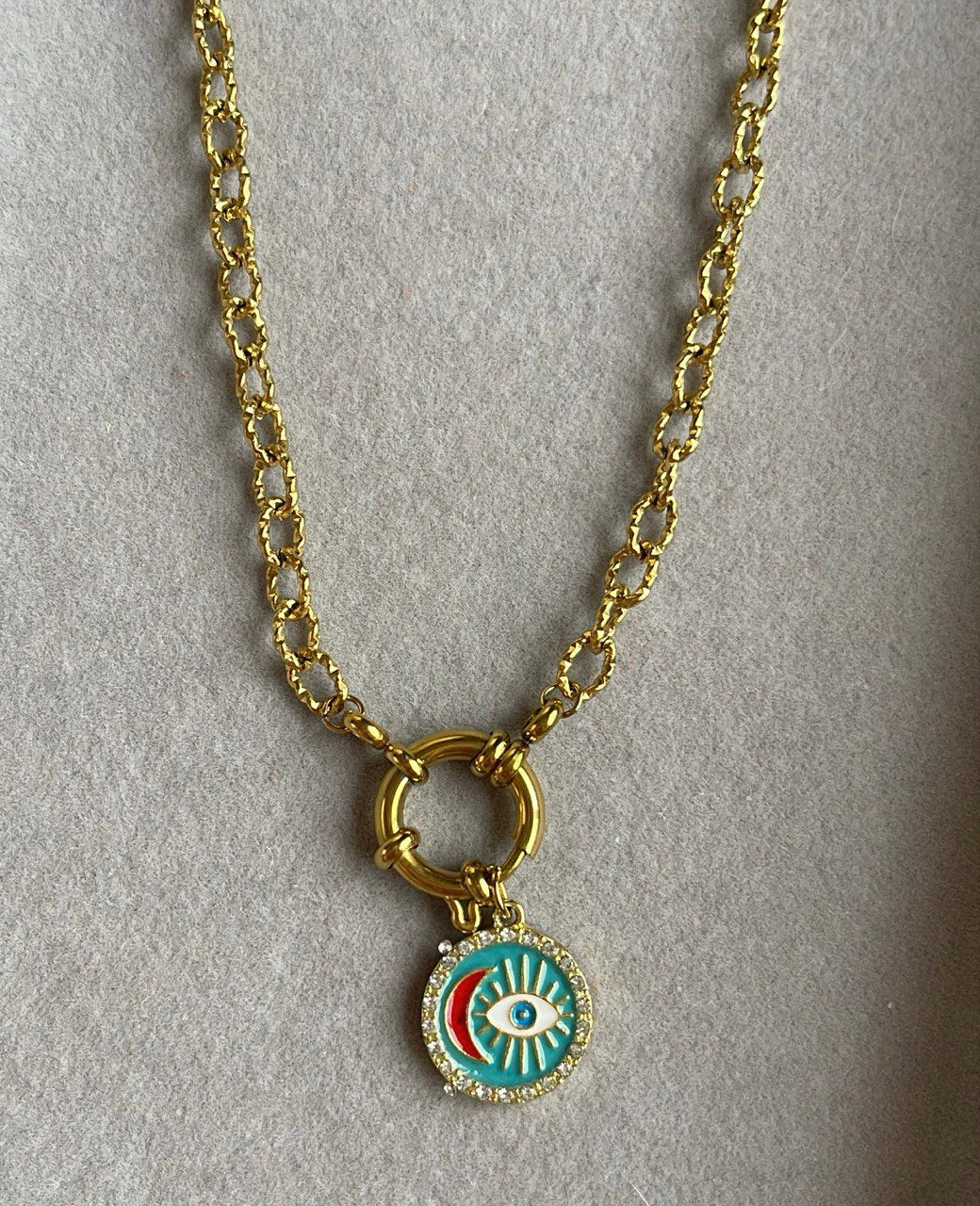 Lunar Eye Necklace