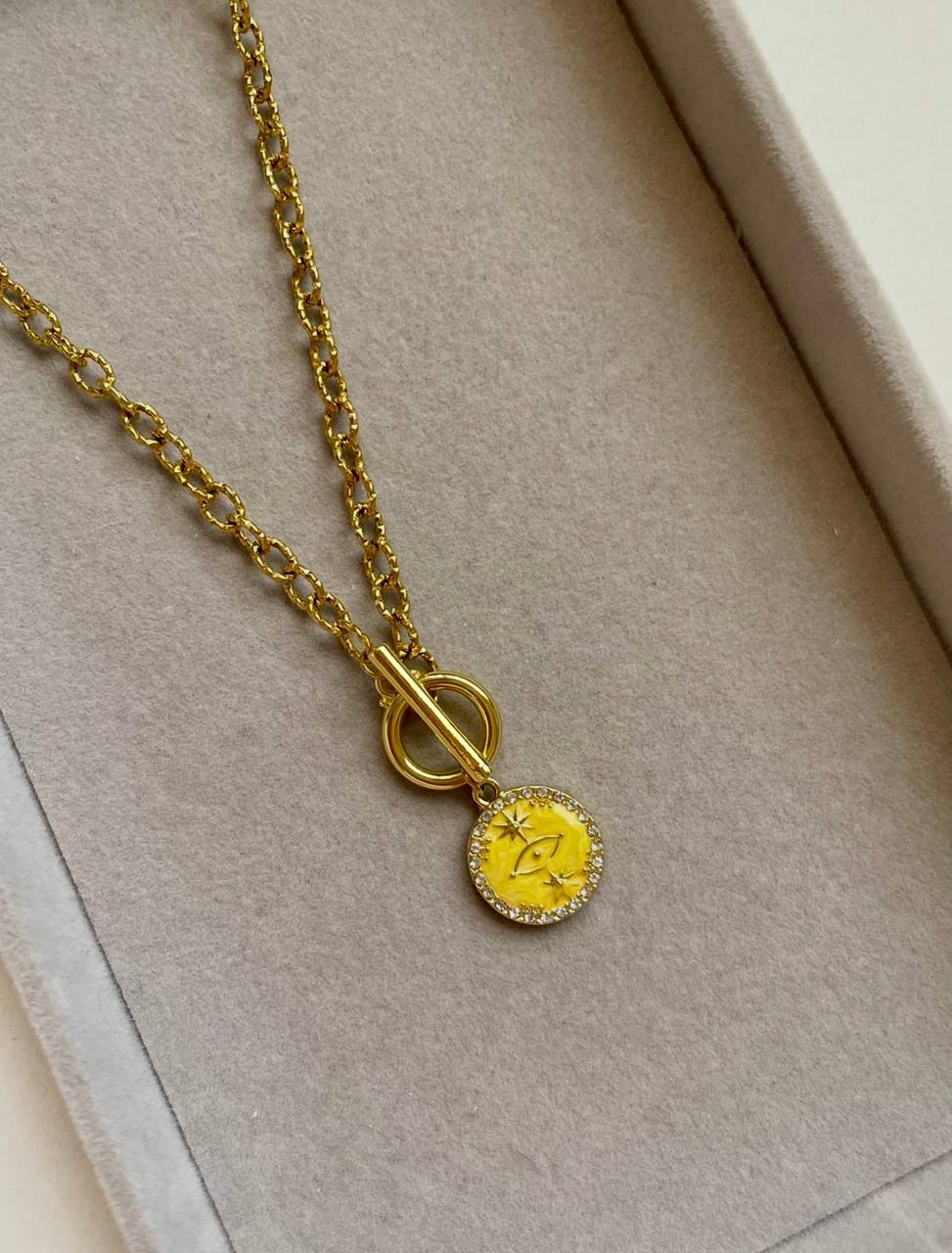 Crystal Eye Necklace