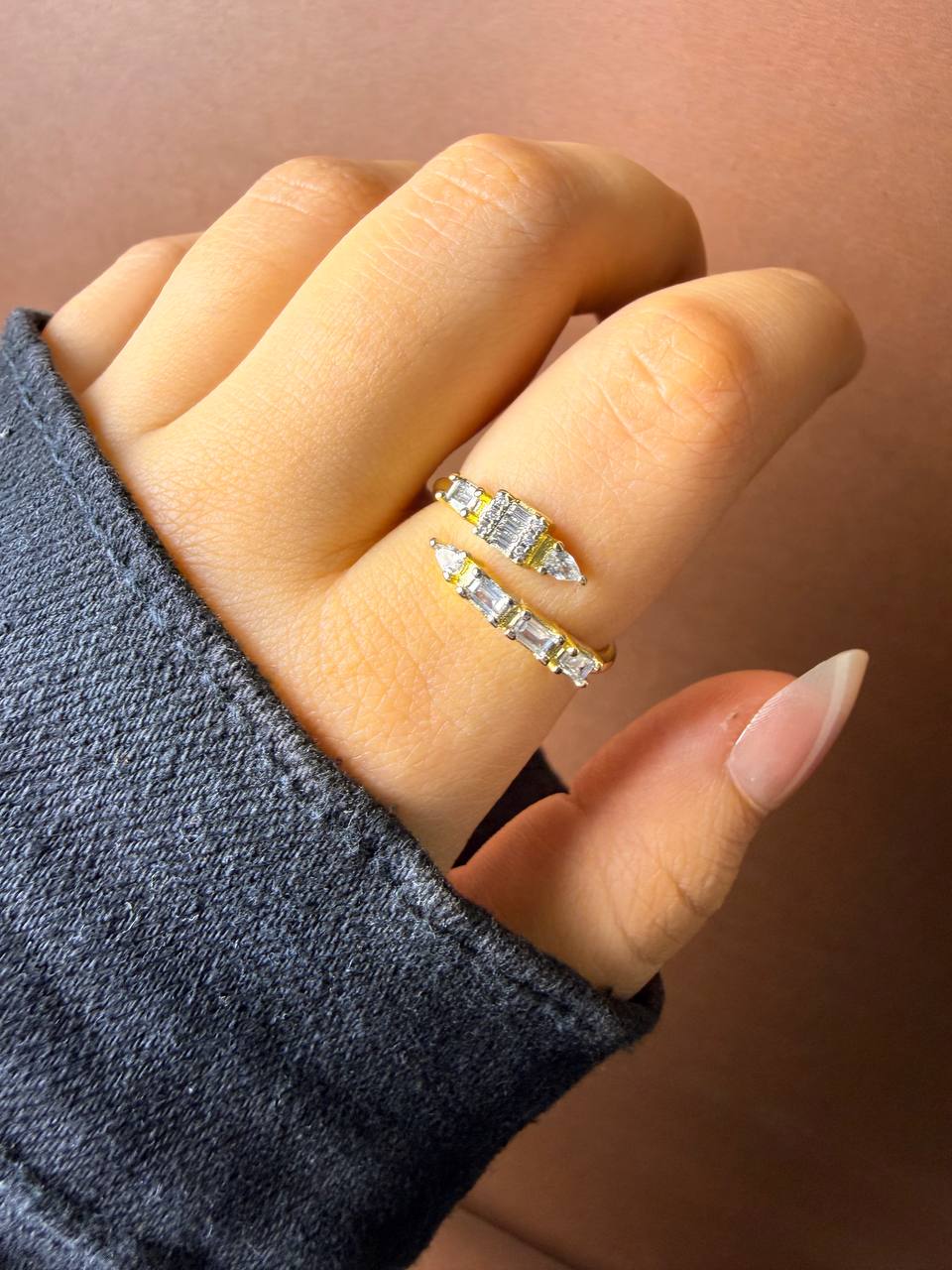 Pave Path Ring - Sola Accessories