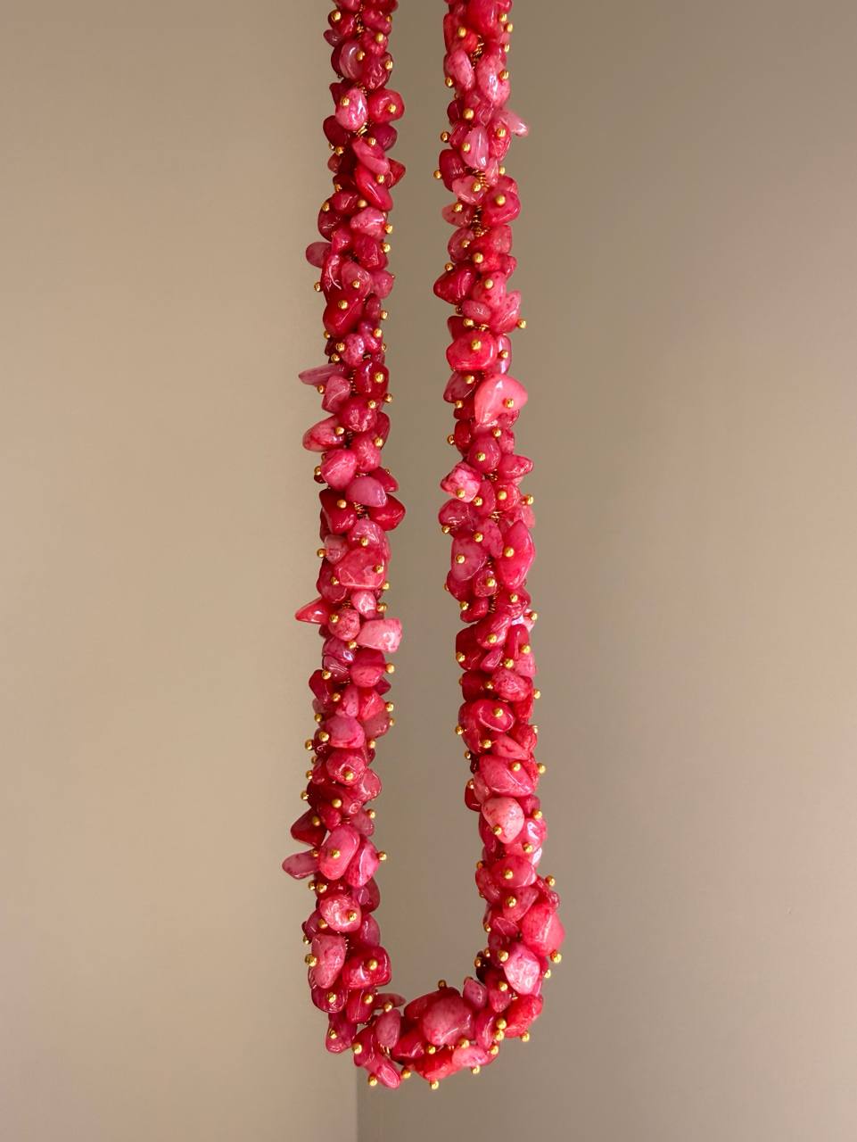 Fuchsia Glow Necklace