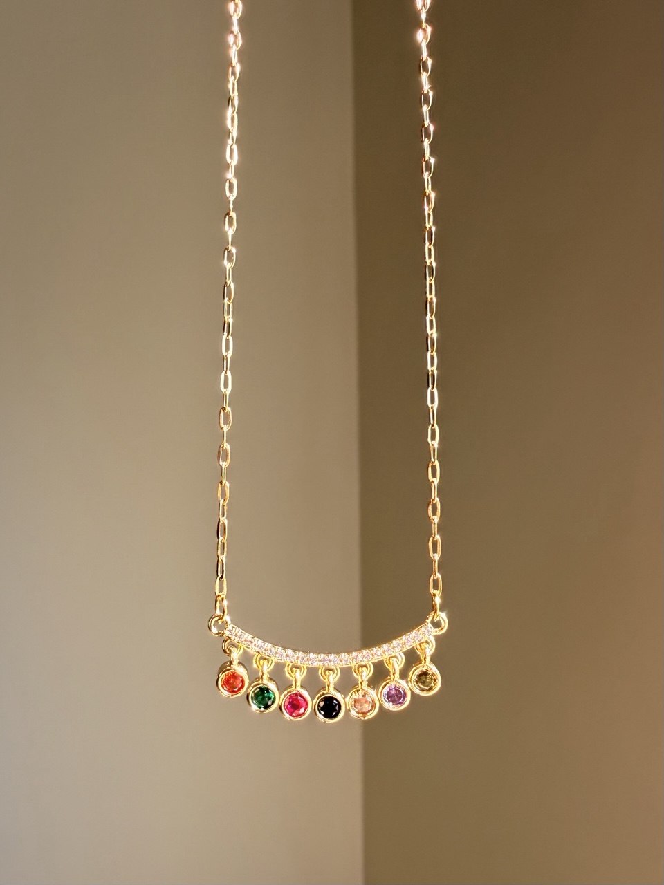 Color Bar Necklace