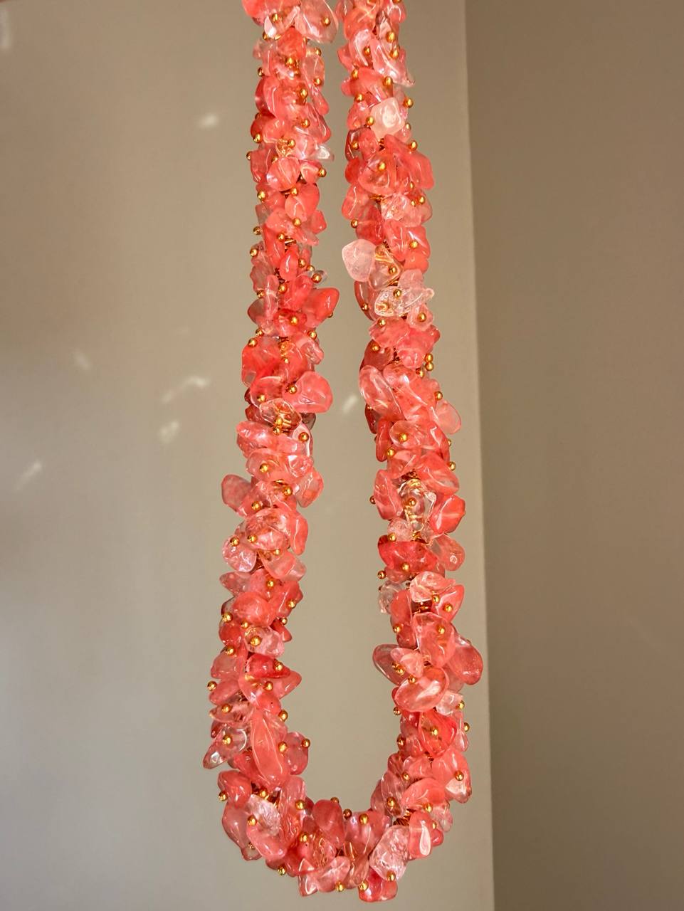 Sunset Coral Necklace