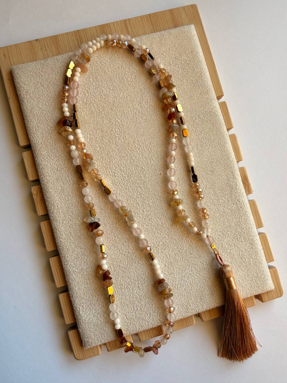 Boho Nude Necklace - Sola Accessories