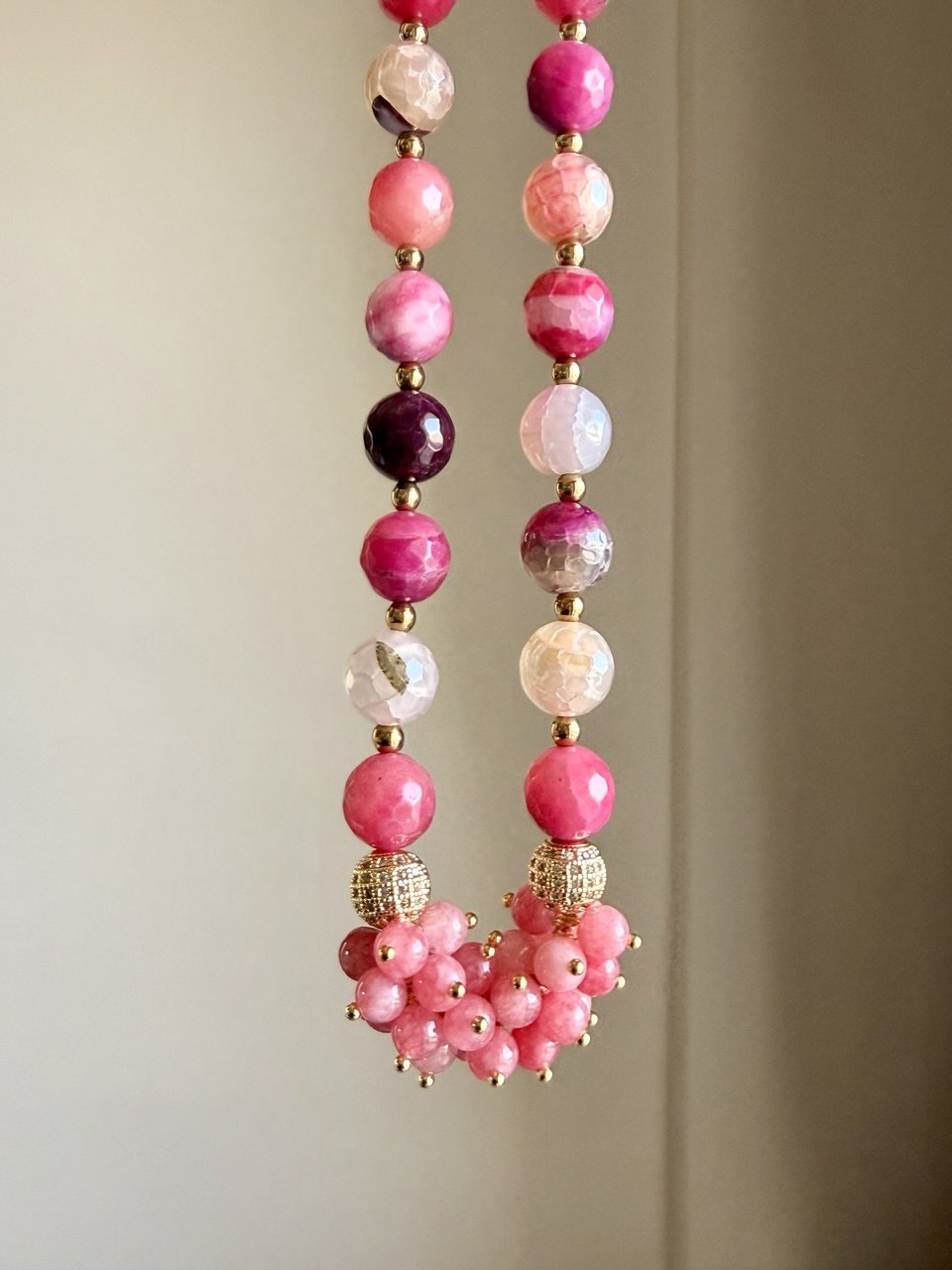 Pink Blossom Necklace