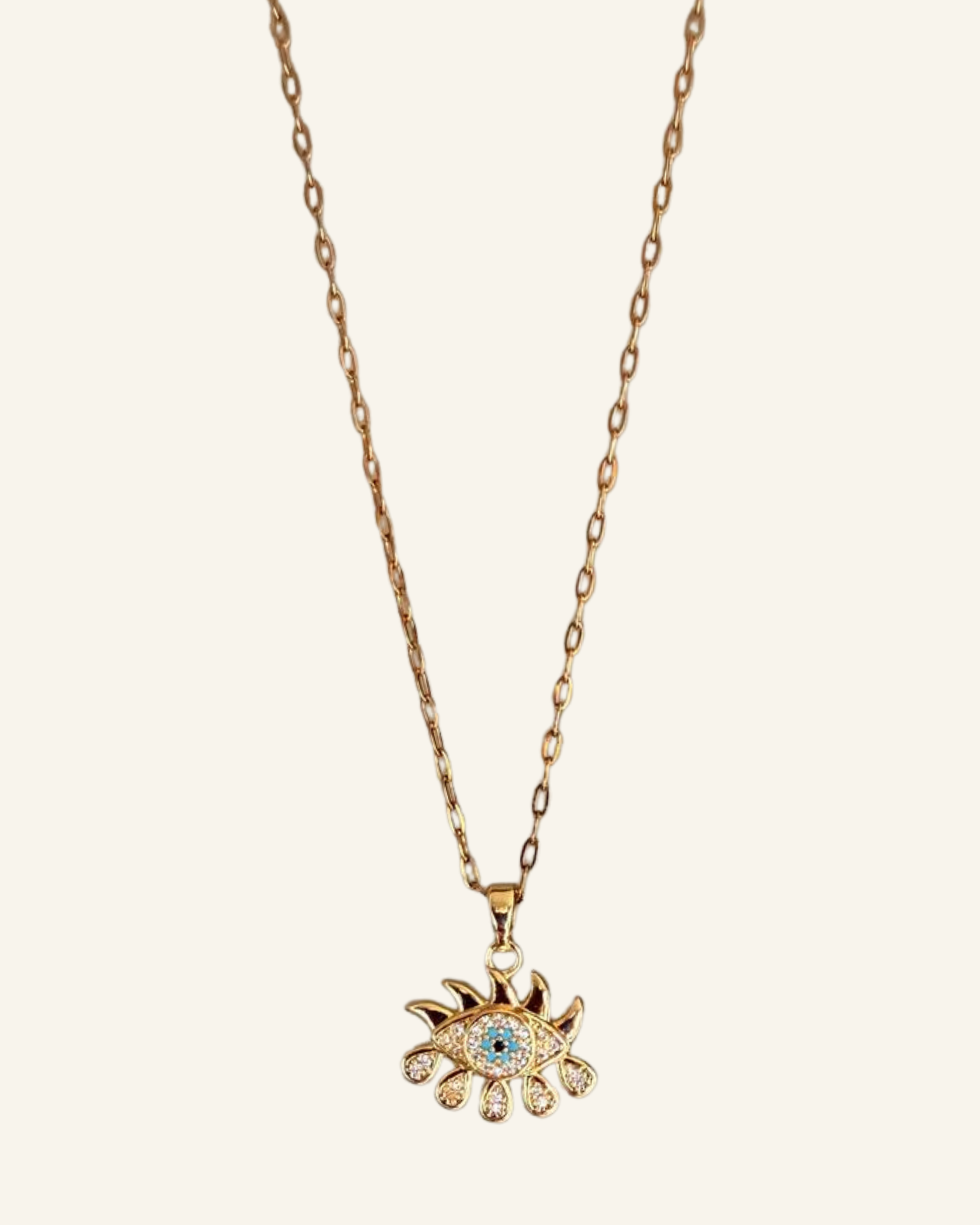 The Solstice Eye Necklace - Sola Accessories