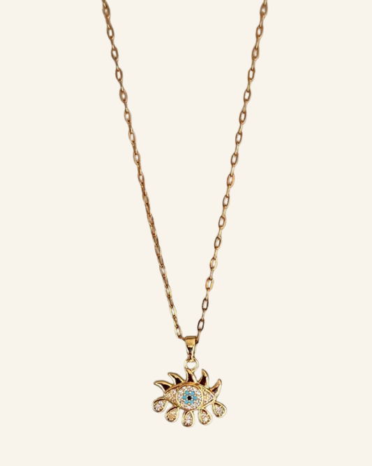 The Solstice Eye Necklace - Sola Accessories