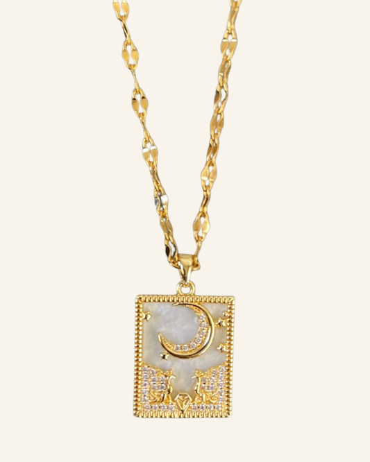 Royal Moon Necklace - Sola Accessories