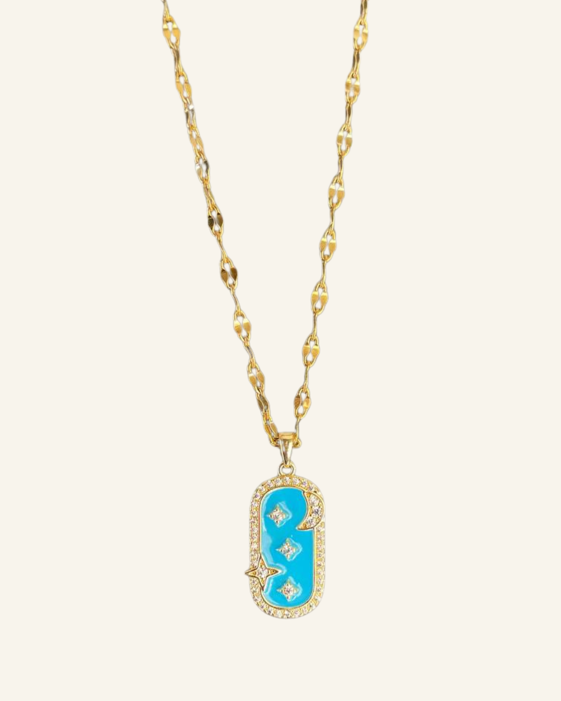 Turquoise Star Necklace - Sola Accessories