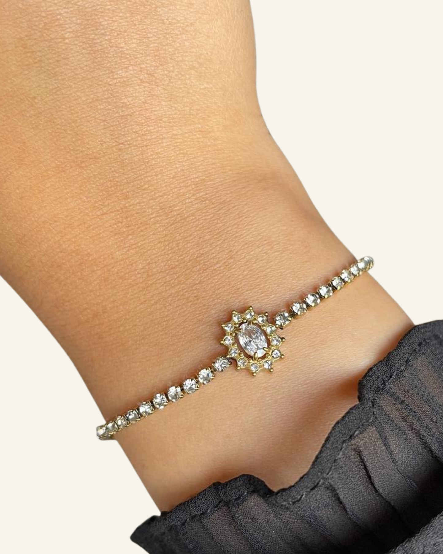 Round Tennis Bracelet