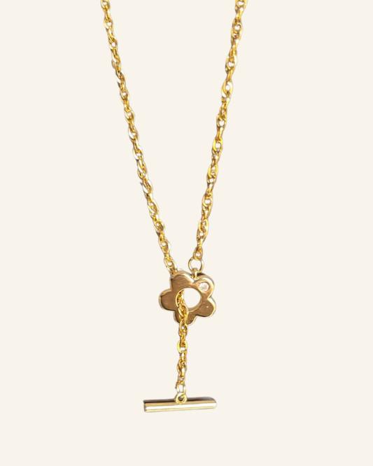 Flora Lock Necklace