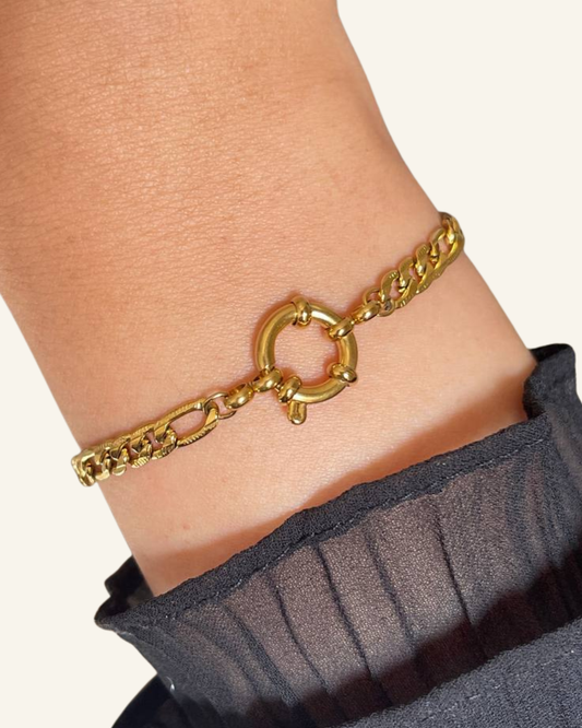 Golden Circle Bracelet