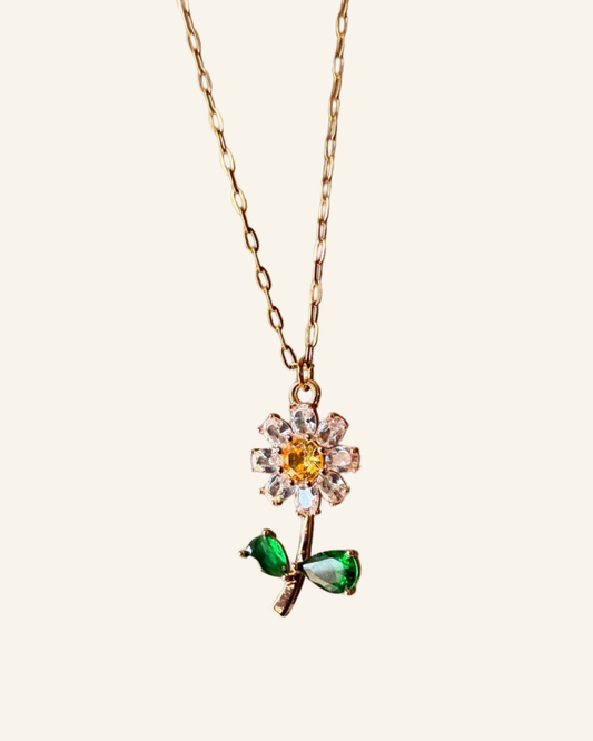 Sunflower Necklace - Sola Accessories