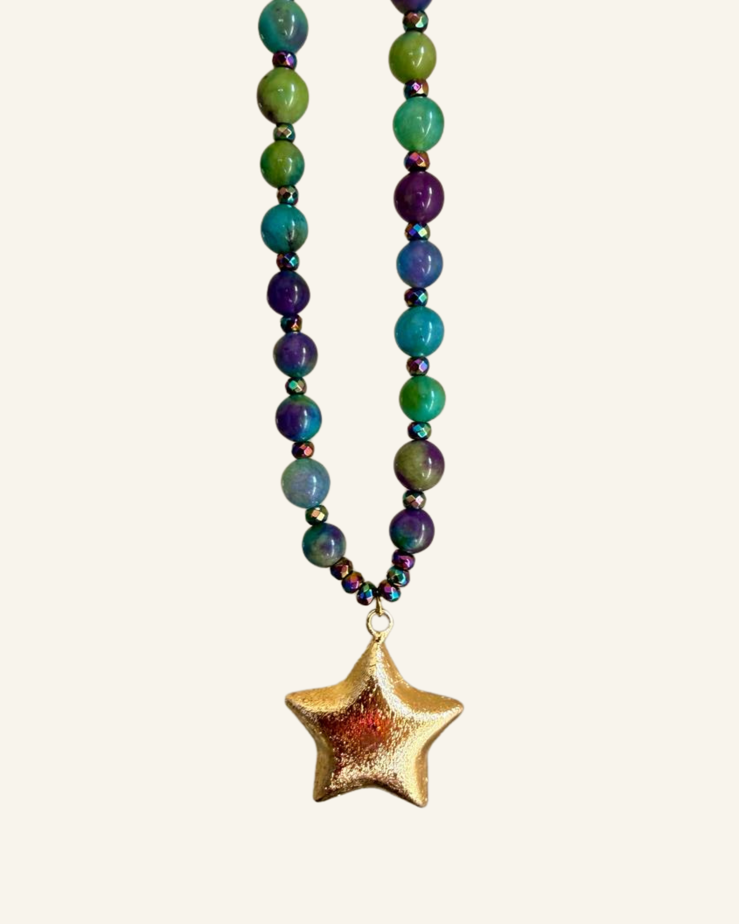 Gold Star Necklace