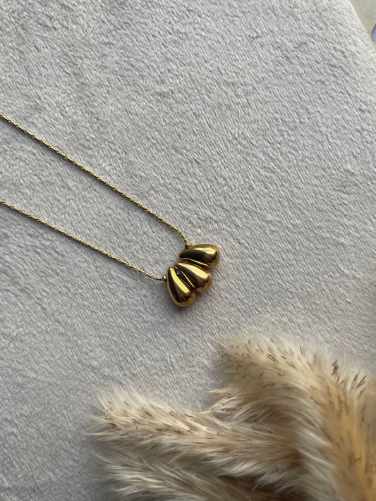 Golden Droplets Neclace - Sola Accessories