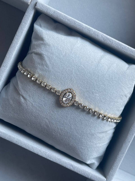 Round Tennis Bracelet - Sola Accessories