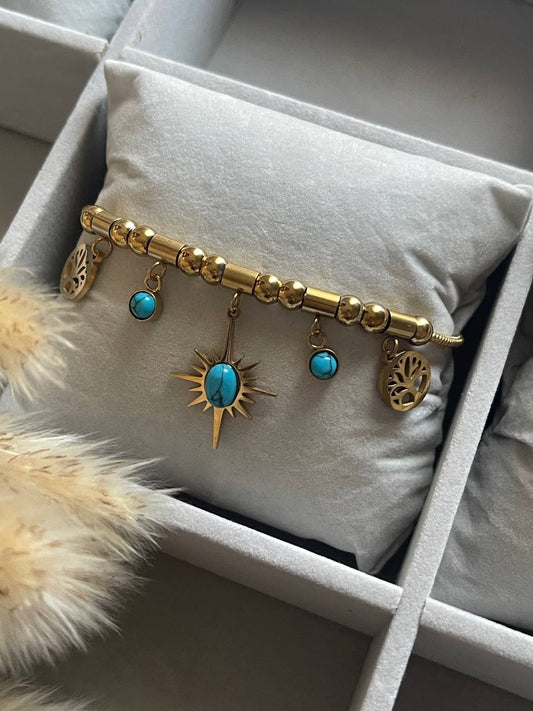 Multi-Charm Pandora Bracelet - Sola Accessories