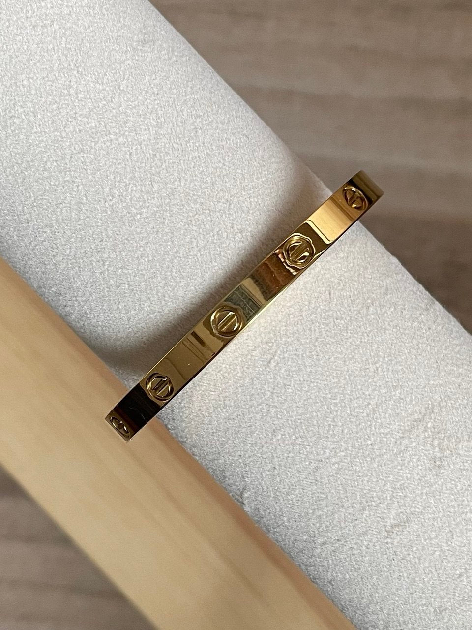 Gold Cartier Bangle - Sola Accessories