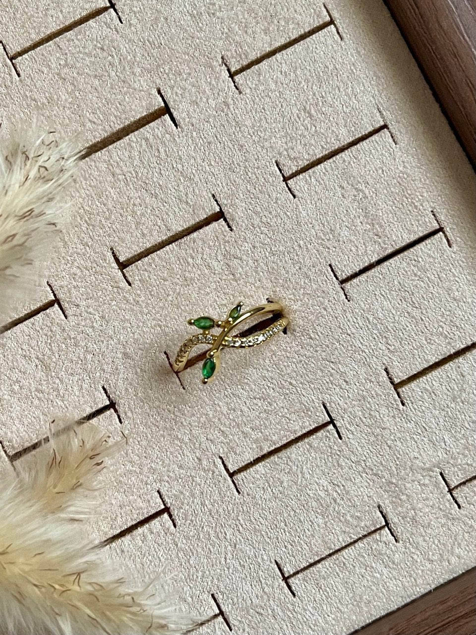 Emerald Green Rings - Sola Accessories