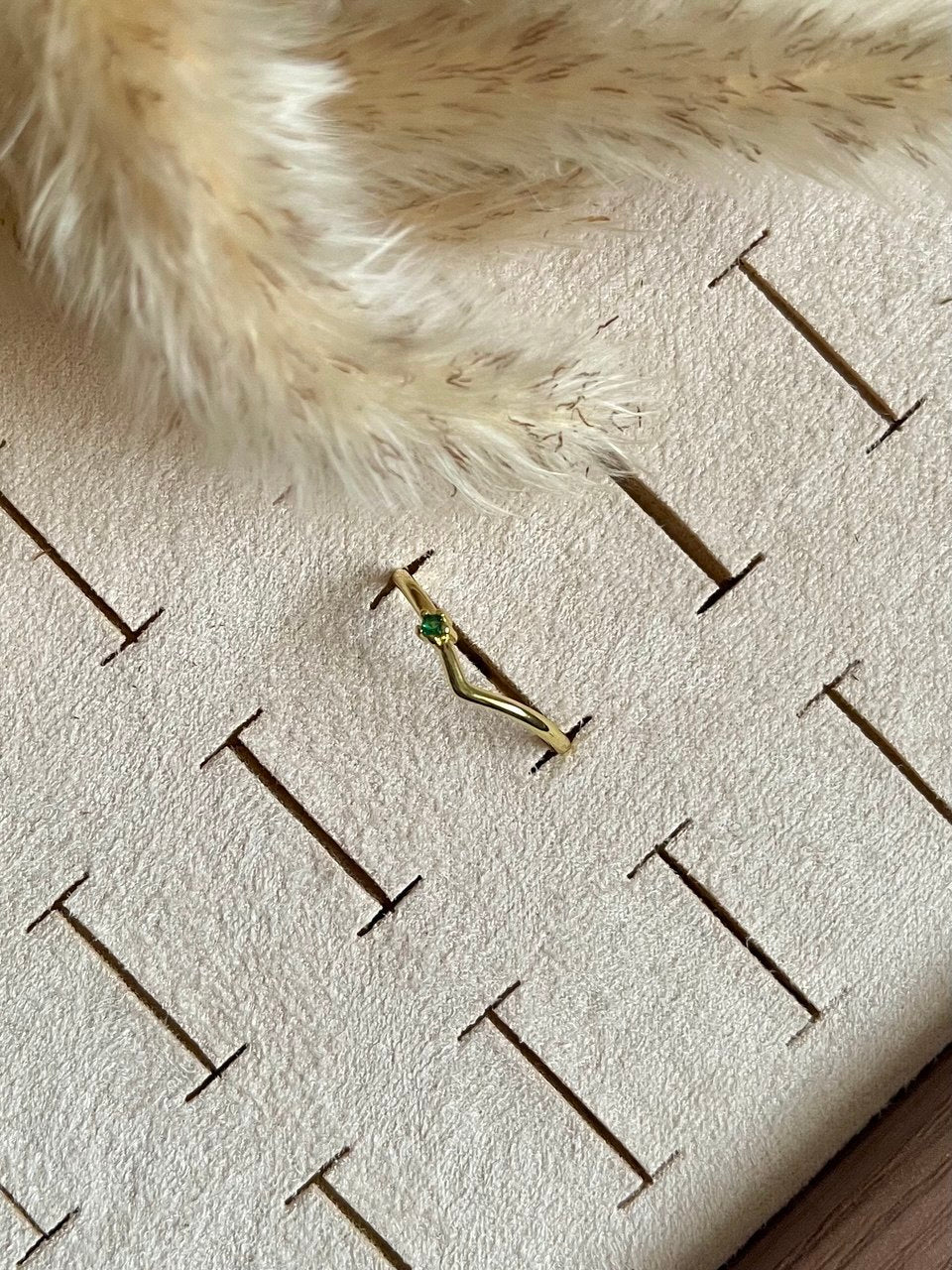 Emerald Green Rings - Sola Accessories