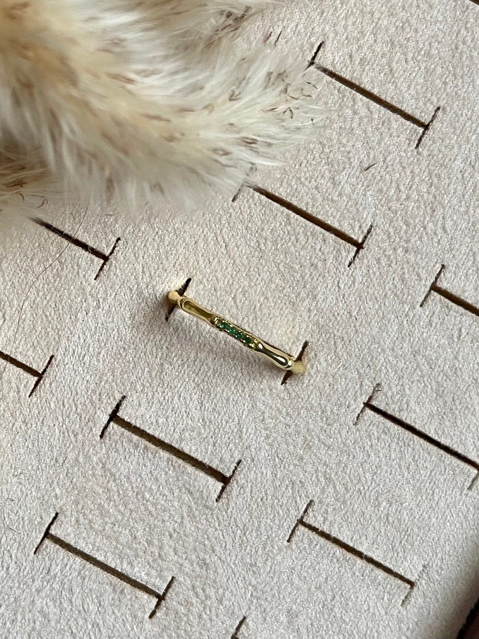 Emerald Green Rings - Sola Accessories