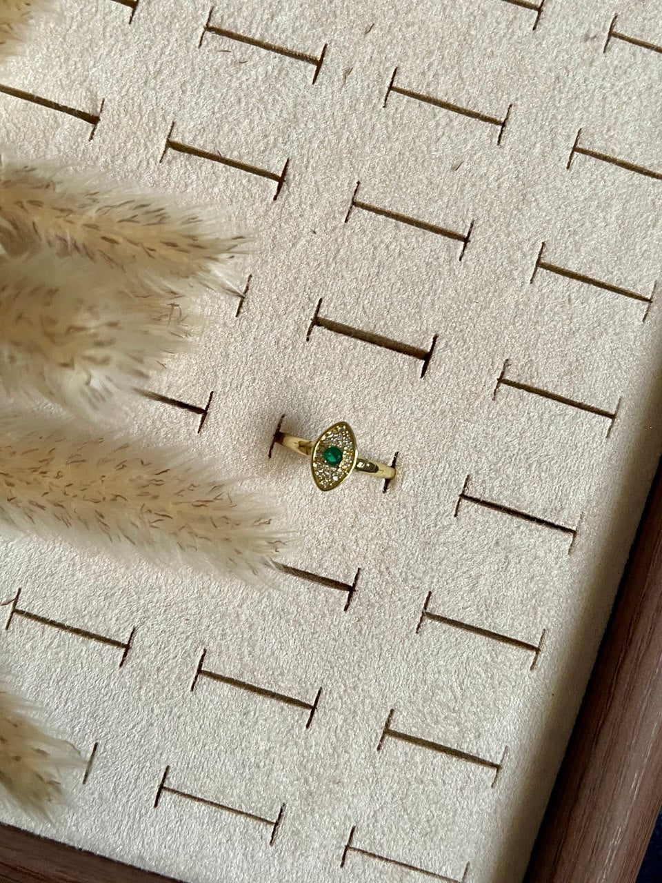 Emerald Green Rings - Sola Accessories
