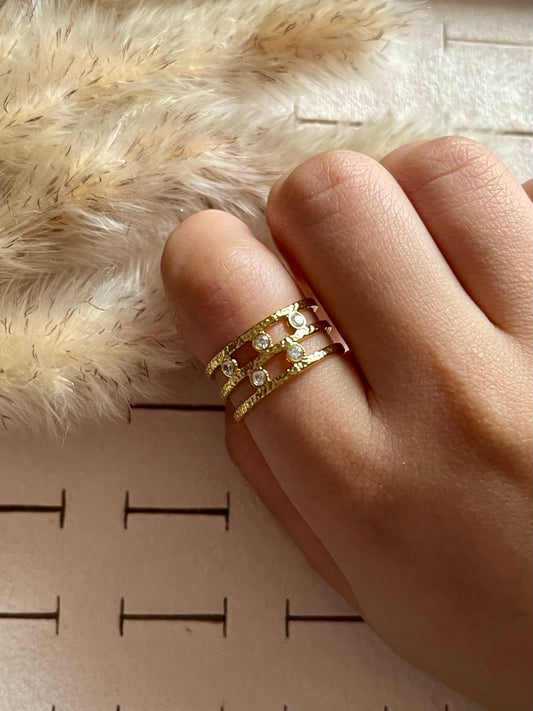 Crystals Ring - Sola Accessories
