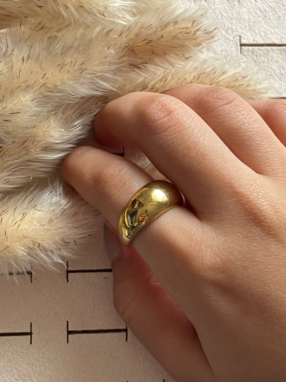 Chunky Dome Ring - Sola Accessories