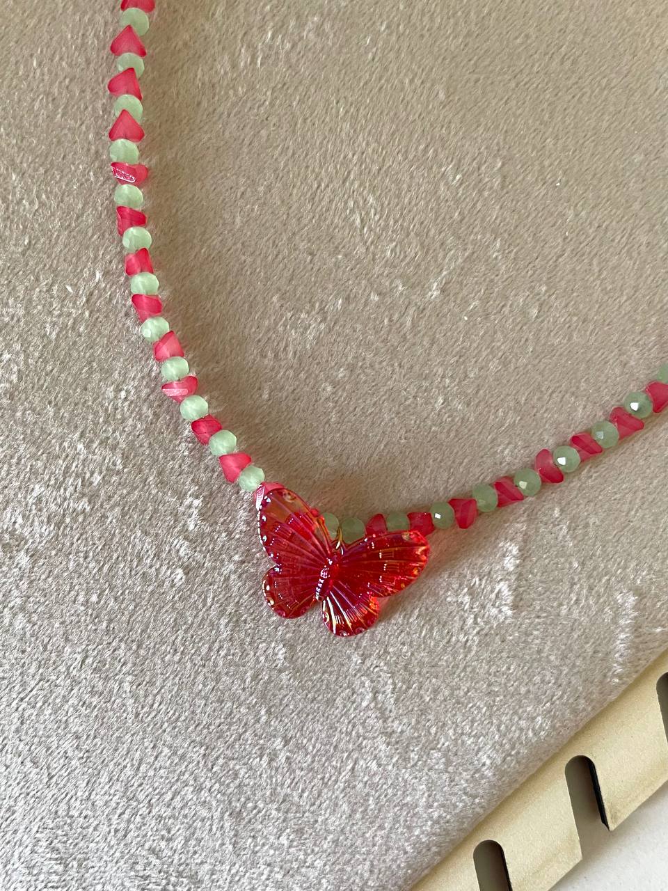 Crystal Butterfly Necklace
