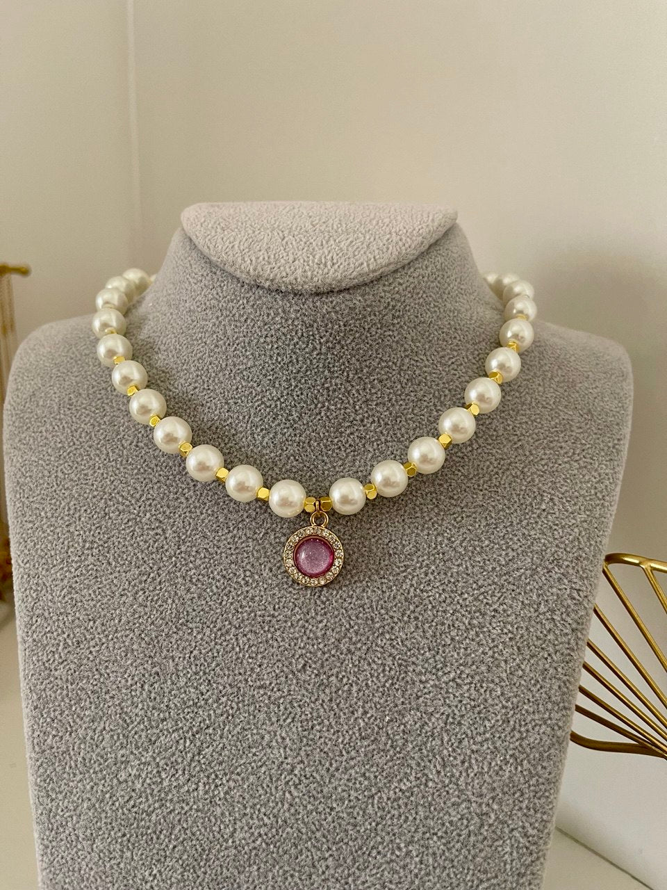 Pink Pearl Royalty Necklace