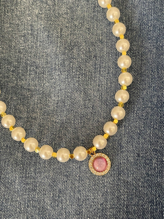 Pink Pearl Royalty Necklace