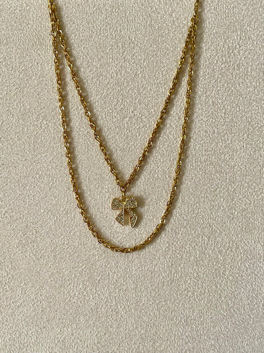 Layered Lucky Charm Necklace