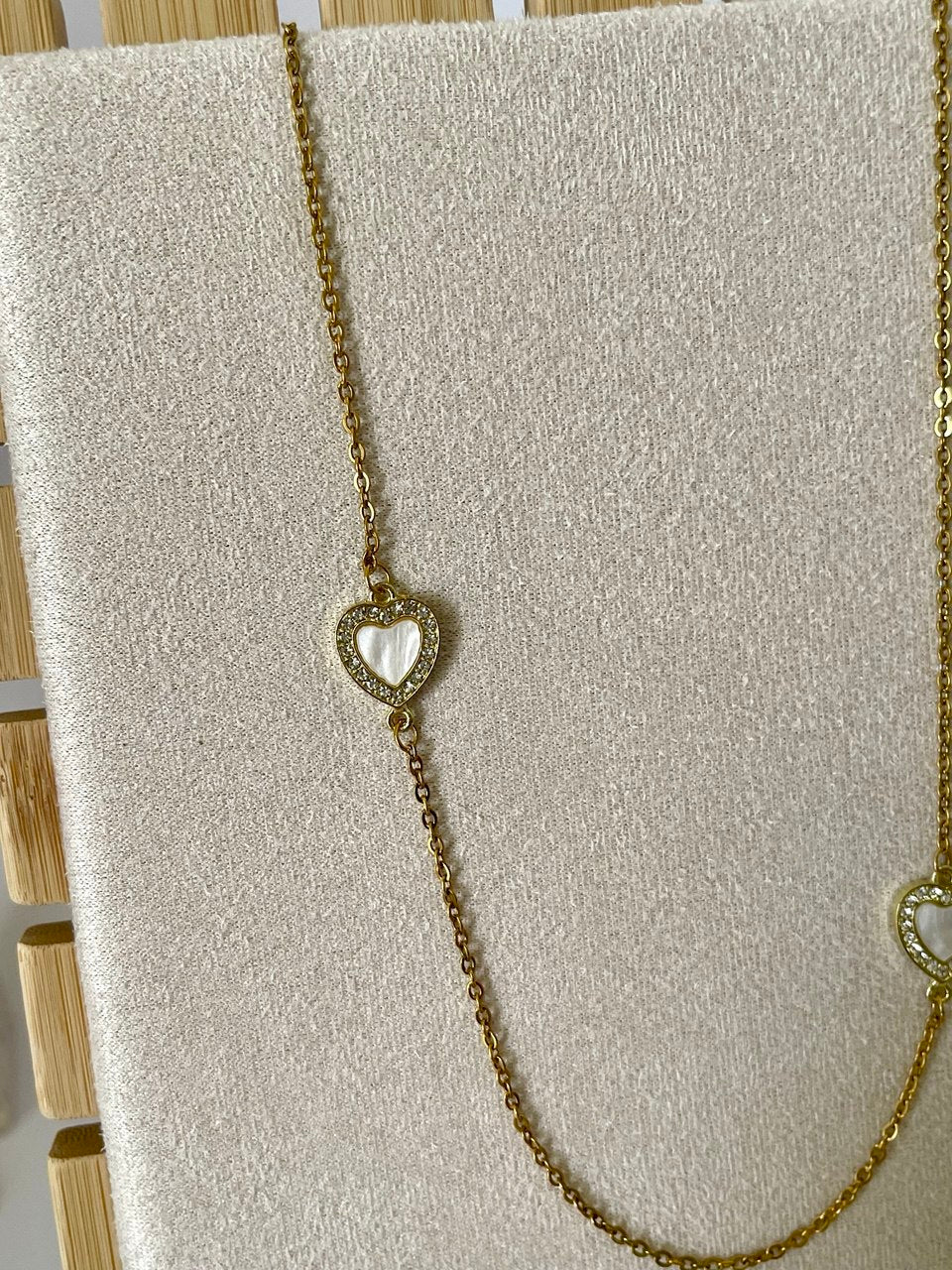 Twin Hearts Necklace