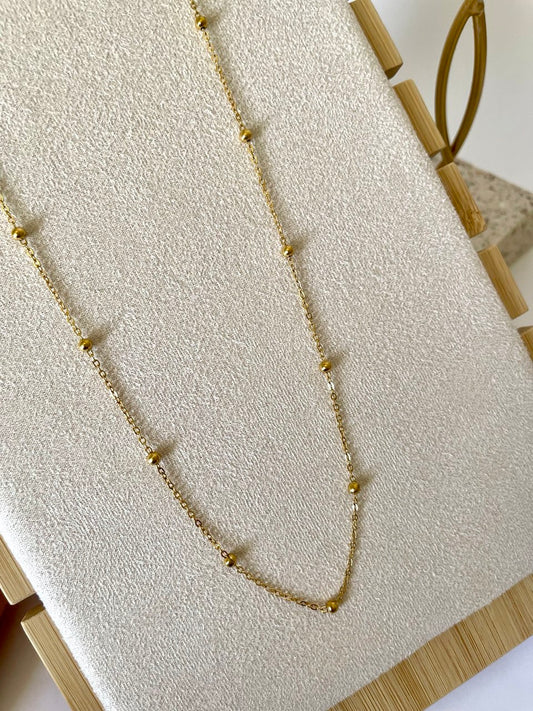 Golden Dot Necklace