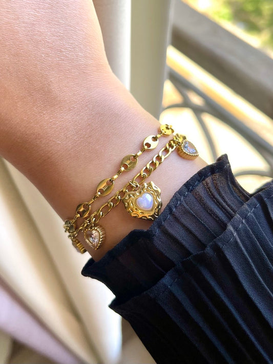 Sweetheart Gold Bracelet