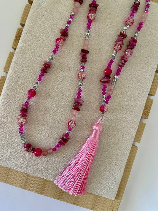 Pink Pop Necklace