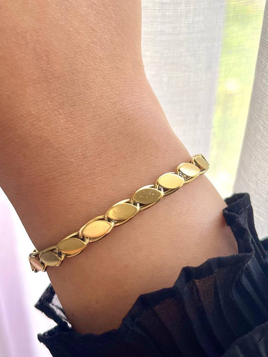 Ellipse Link Bracelet