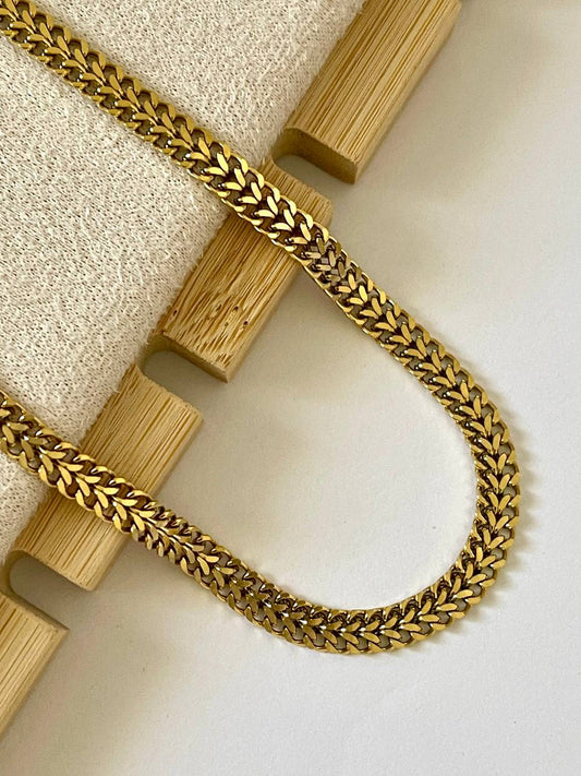 Golden Wheat Necklace