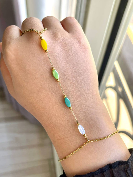Color Pop Hand Chain