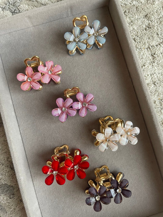 Flora Minis Hair Clips